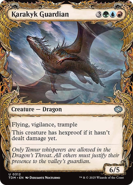 Karakyk Guardian (Showcase) [Tarkir: Dragonstorm] 312