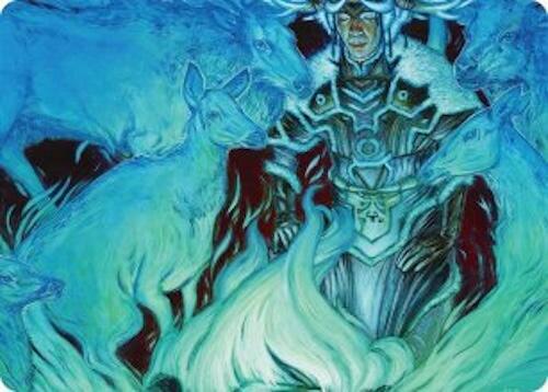 Unending Whisper Art Card (9/54) [Art Series: Tarkir: Dragonstorm] 9