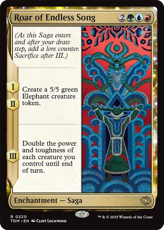 Roar of Endless Song [Tarkir: Dragonstorm] 220