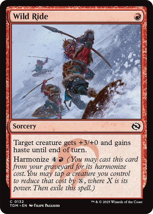 Wild Ride [Tarkir: Dragonstorm] 132