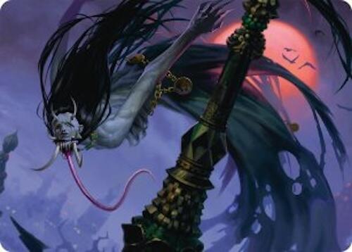 Qarsi Revenant Art Card (12/54) [Art Series: Tarkir: Dragonstorm] 12