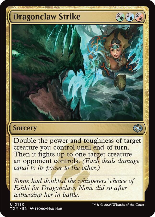 Dragonclaw Strike [Tarkir: Dragonstorm] 180