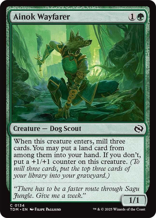 Ainok Wayfarer [Tarkir: Dragonstorm] 134