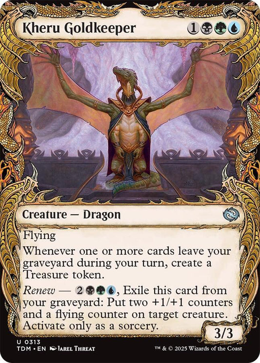 Kheru Goldkeeper (Showcase) [Tarkir: Dragonstorm] 313