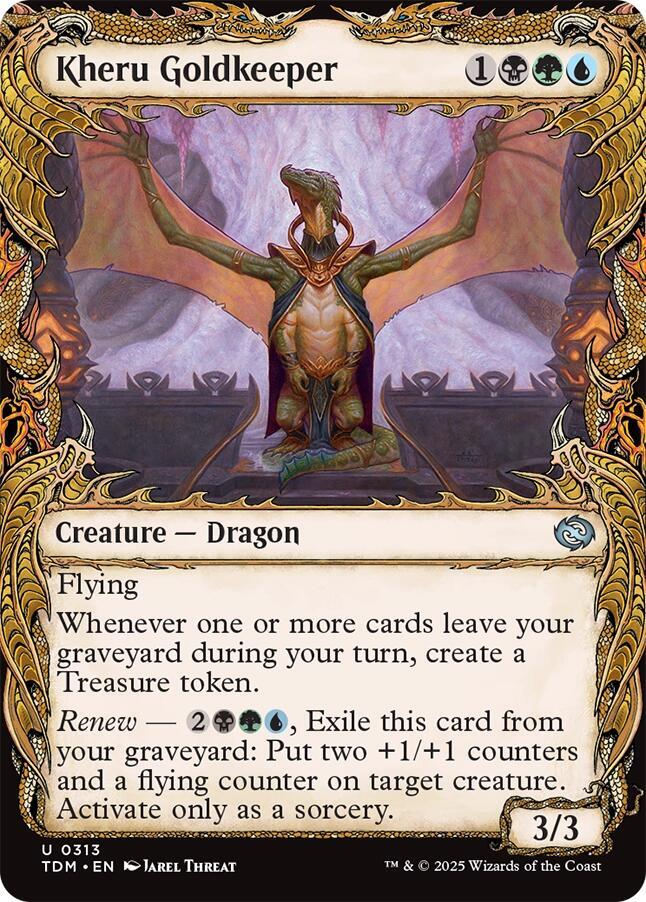 Kheru Goldkeeper (Showcase) [Tarkir: Dragonstorm] 313