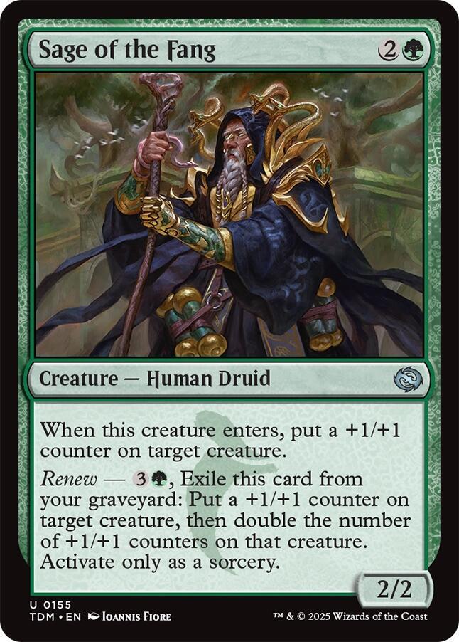 Sage of the Fang [Tarkir: Dragonstorm] 155