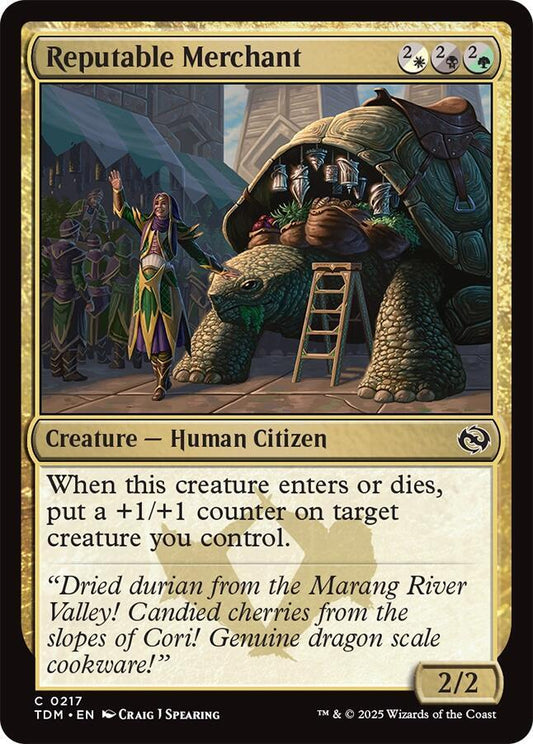 Reputable Merchant [Tarkir: Dragonstorm] 217