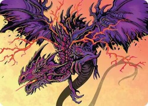 Stormshriek Feral Art Card (35/54) [Art Series: Tarkir: Dragonstorm] 35