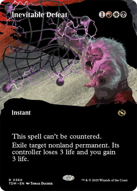 Inevitable Defeat (Borderless) [Tarkir: Dragonstorm] 360