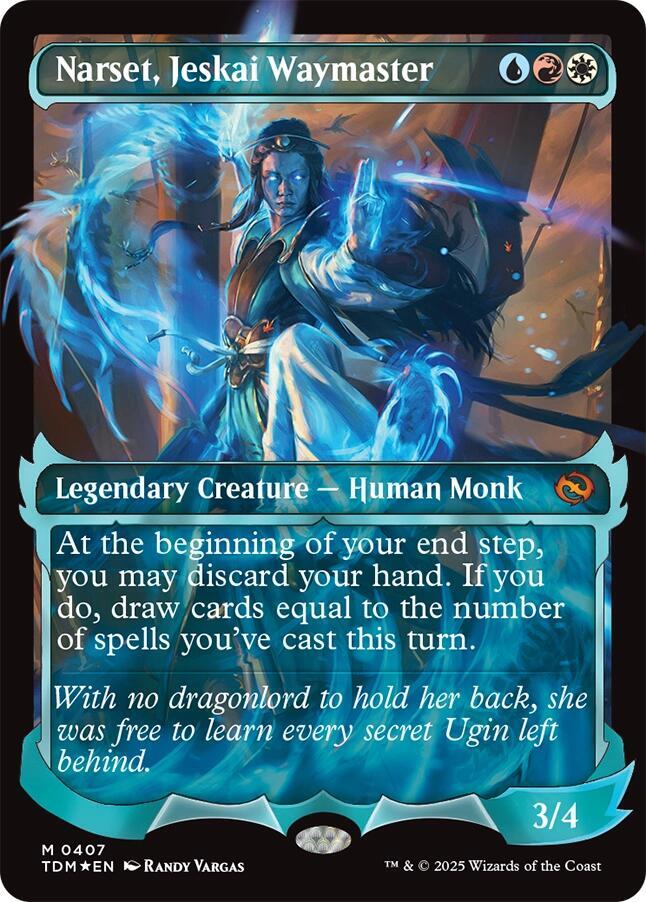 Narset, Jeskai Waymaster (Showcase) [Tarkir: Dragonstorm] 407