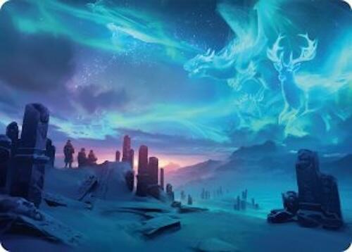 Auroral Procession Art Card (20/54) [Art Series: Tarkir: Dragonstorm] 20