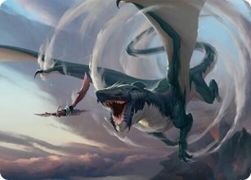Whirlwing Stormbrood Art Card (27/54) [Art Series: Tarkir: Dragonstorm] 27