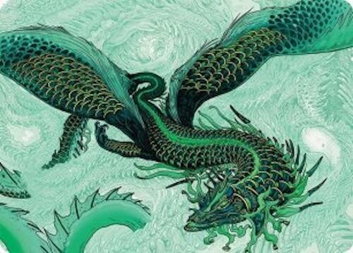 Teval, Arbiter of Virtue Art Card (38/54) [Art Series: Tarkir: Dragonstorm] 38