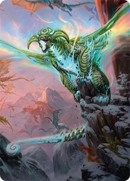 Ureni of the Unwritten Art Card (51/54) [Art Series: Tarkir: Dragonstorm] 51