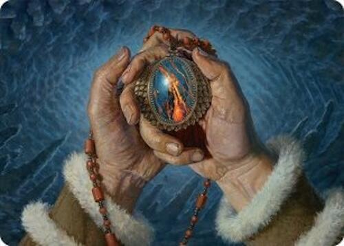 Mox Jasper Art Card (28/54) [Art Series: Tarkir: Dragonstorm] 28