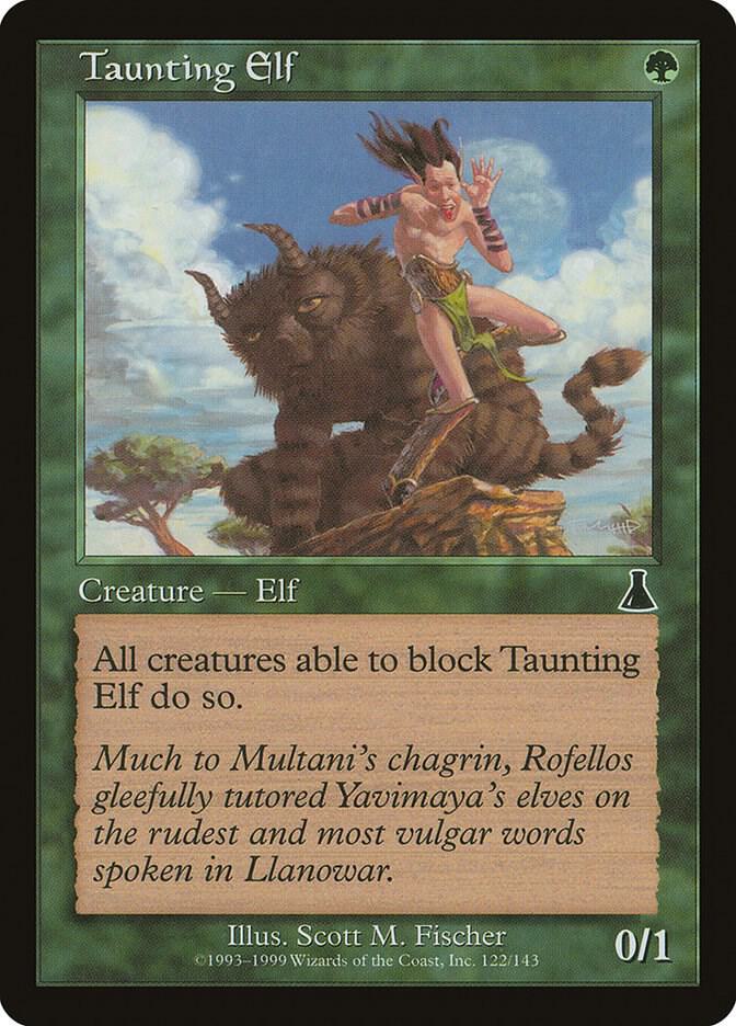 Taunting Elf [Urza's Destiny] 122