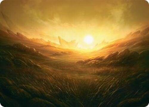 Plains Art Card (31/54) [Art Series: Tarkir: Dragonstorm] 31