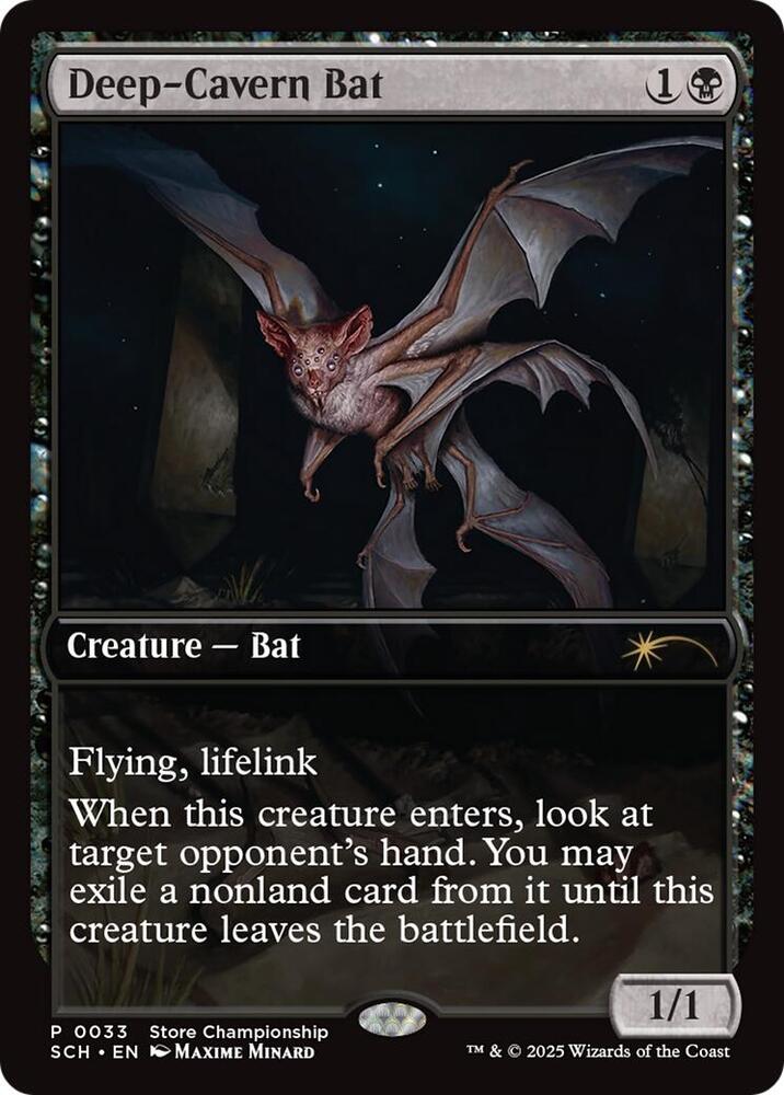 Deep-Cavern Bat [Game Day & Store Championship Promos] 33