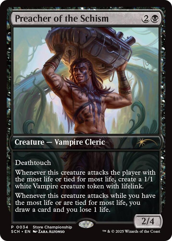 Preacher of the Schism [Game Day & Store Championship Promos] 34