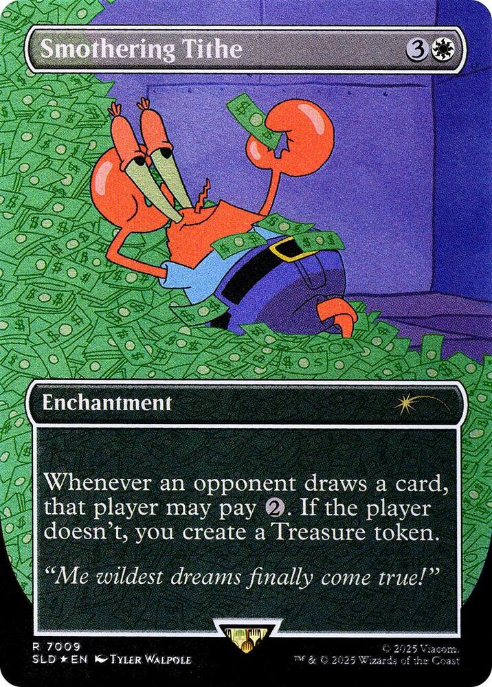 Smothering Tithe (7009) (Rainbow Foil) [Secret Lair Drop Series] 7009