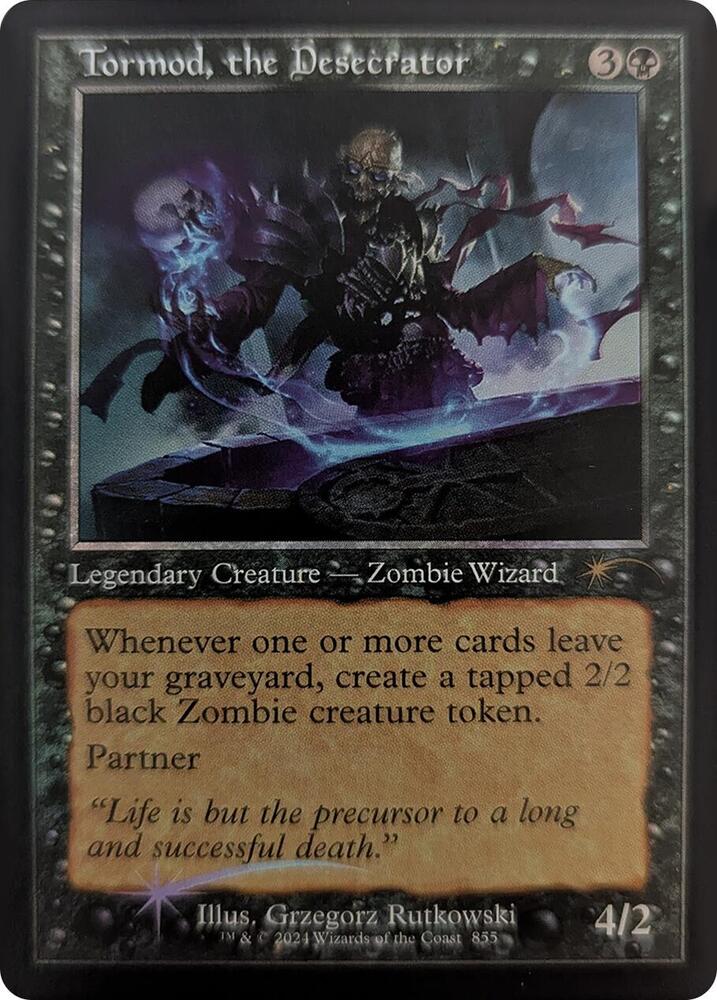 Tormod, the Desecrator (Retro Frame) [Secret Lair Drop Series] 855