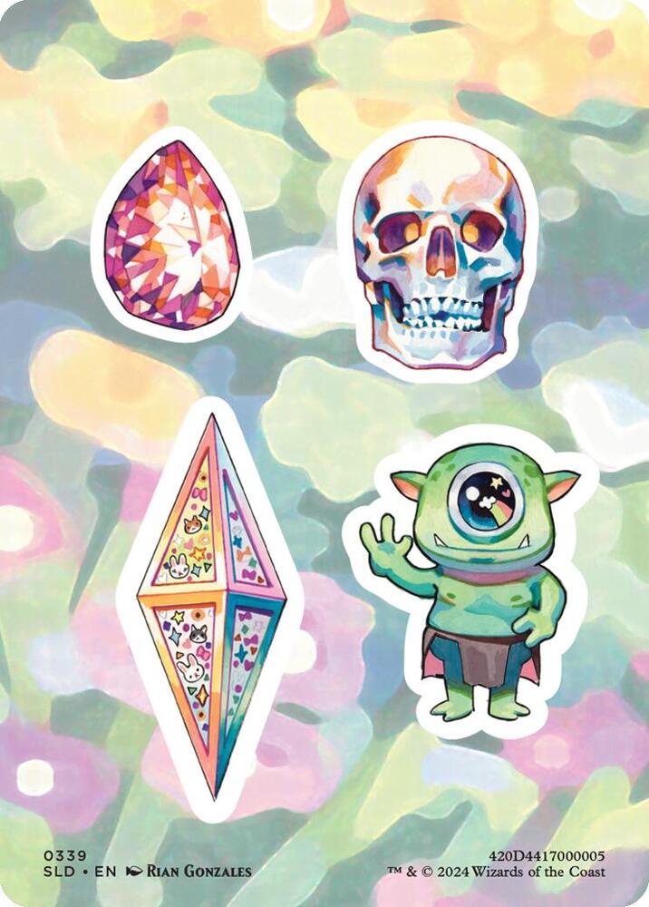Sticker Sheet (0339) [Secret Lair Drop Series] 339