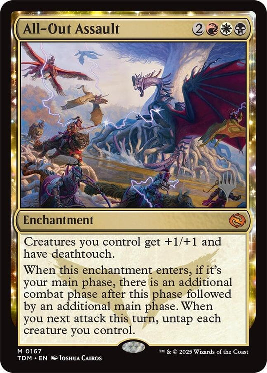 All-Out Assault [Promo Pack: Tarkir: Dragonstorm] 167