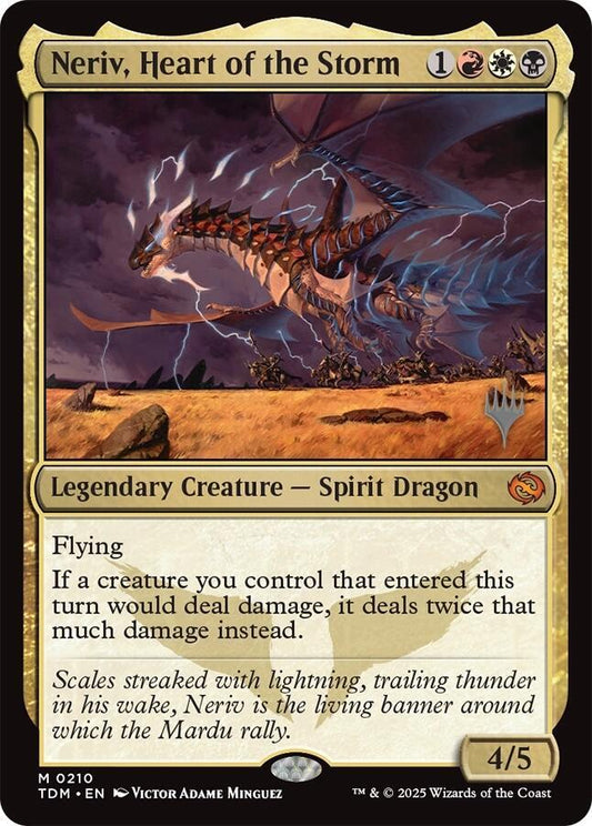 Neriv, Heart of the Storm [Promo Pack: Tarkir: Dragonstorm] 210