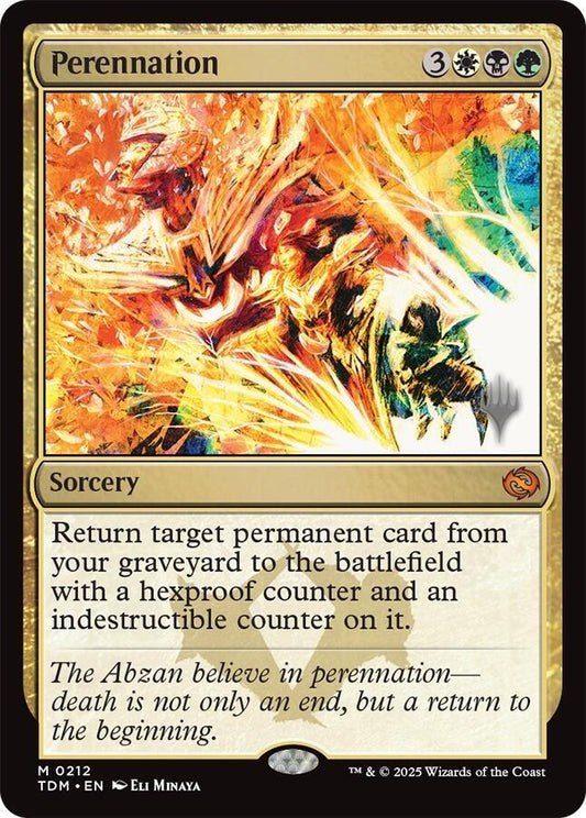 Perennation [Promo Pack: Tarkir: Dragonstorm] 212