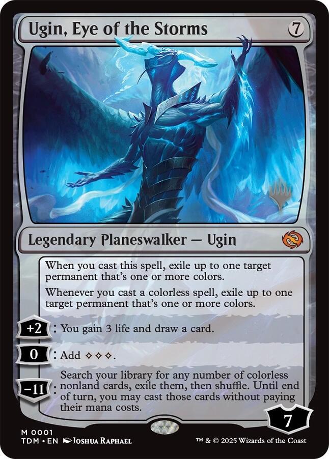 Ugin, Eye of the Storms [Promo Pack: Tarkir: Dragonstorm] 1