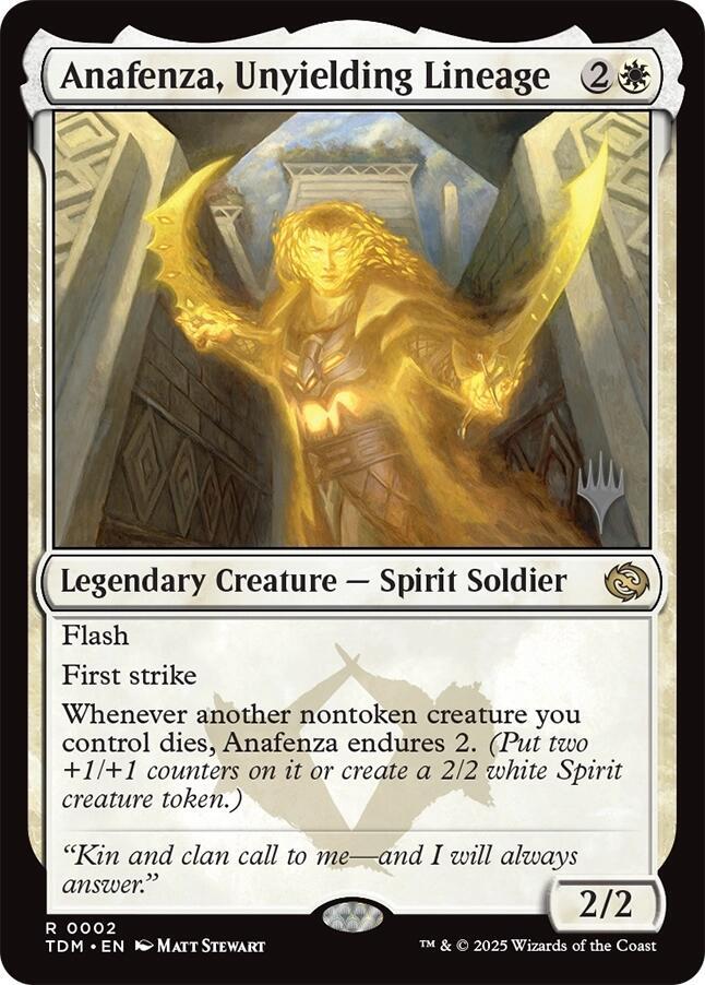 Anafenza, Unyielding Lineage [Promo Pack: Tarkir: Dragonstorm] 2