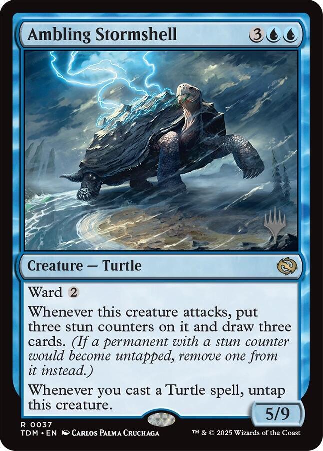 Ambling Stormshell [Promo Pack: Tarkir: Dragonstorm] 37