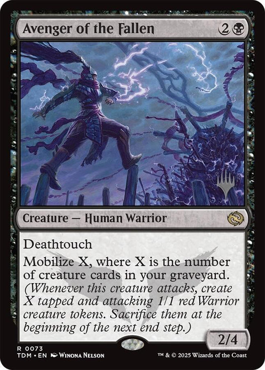 Avenger of the Fallen [Promo Pack: Tarkir: Dragonstorm] 73