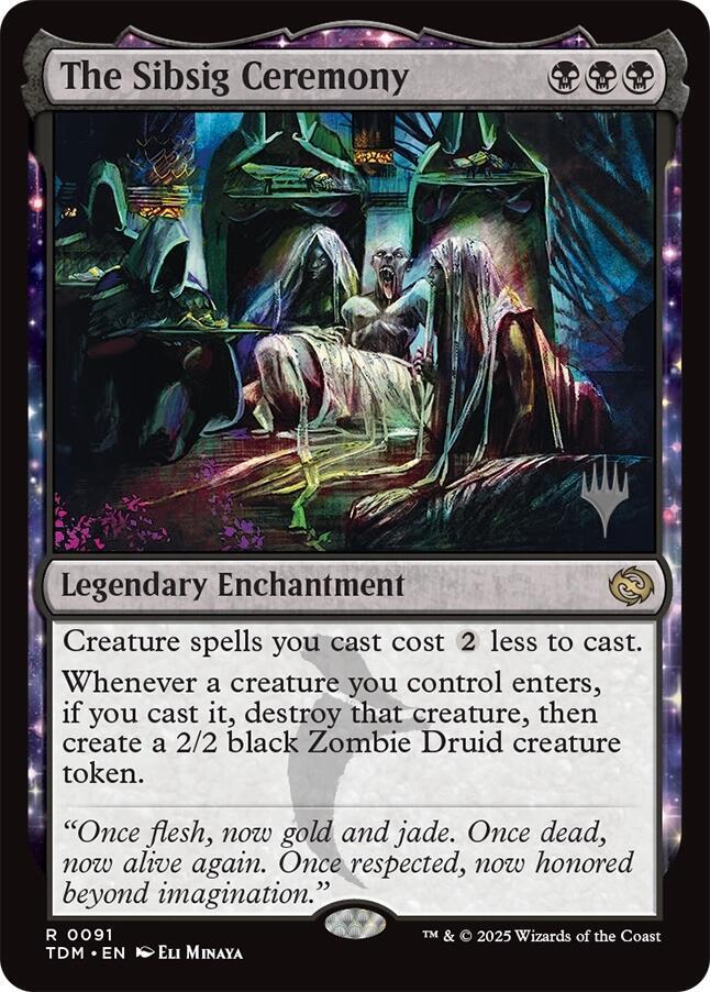 The Sibsig Ceremony [Promo Pack: Tarkir: Dragonstorm] 91