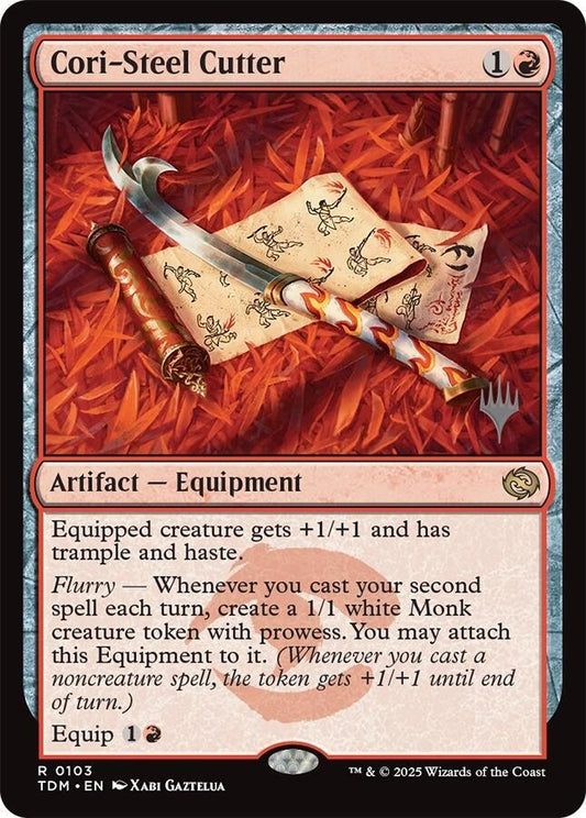 Cori-Steel Cutter [Promo Pack: Tarkir: Dragonstorm] 103