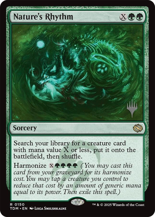 Nature's Rhythm [Promo Pack: Tarkir: Dragonstorm] 150