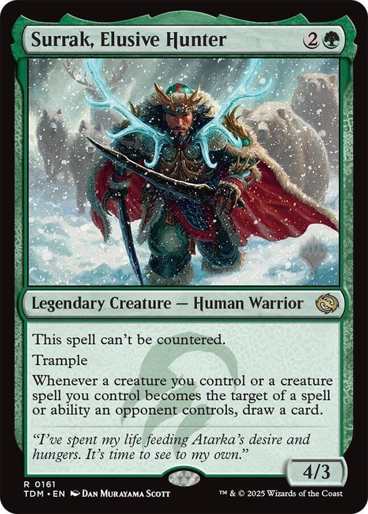Surrak, Elusive Hunter [Promo Pack: Tarkir: Dragonstorm] 161