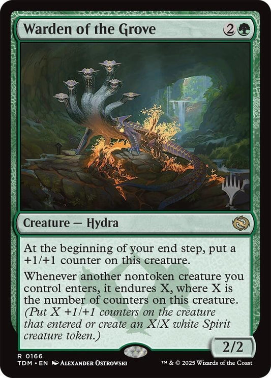 Warden of the Grove [Promo Pack: Tarkir: Dragonstorm] 166