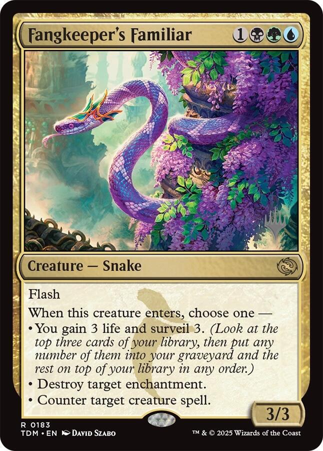 Fangkeeper's Familiar [Promo Pack: Tarkir: Dragonstorm] 183