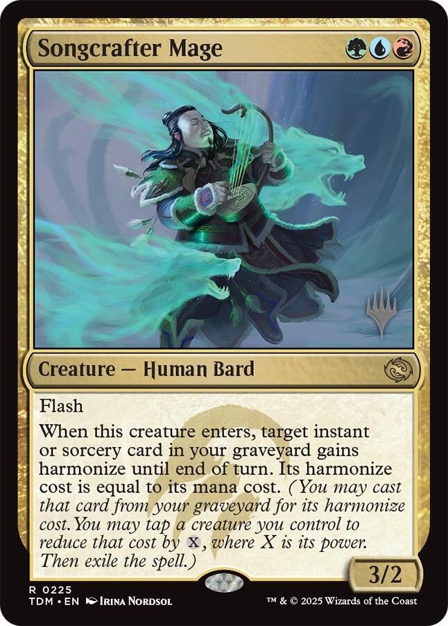 Songcrafter Mage [Promo Pack: Tarkir: Dragonstorm] 225