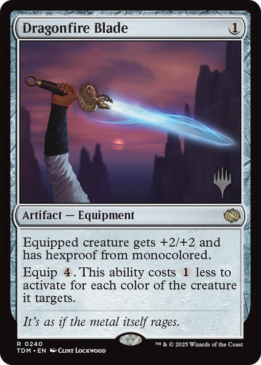 Dragonfire Blade [Promo Pack: Tarkir: Dragonstorm] 240