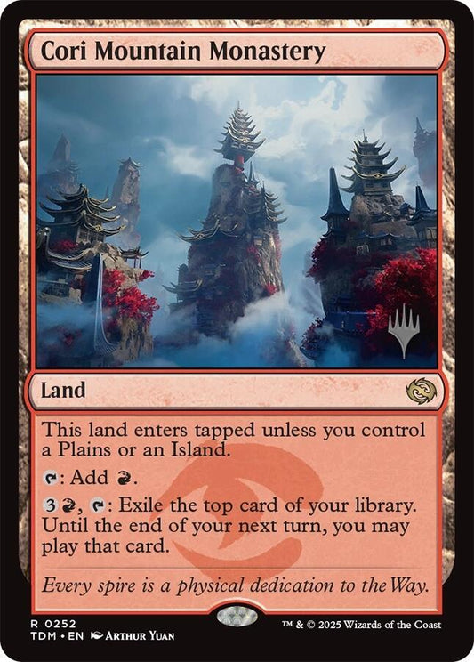 Cori Mountain Monastery [Promo Pack: Tarkir: Dragonstorm] 252
