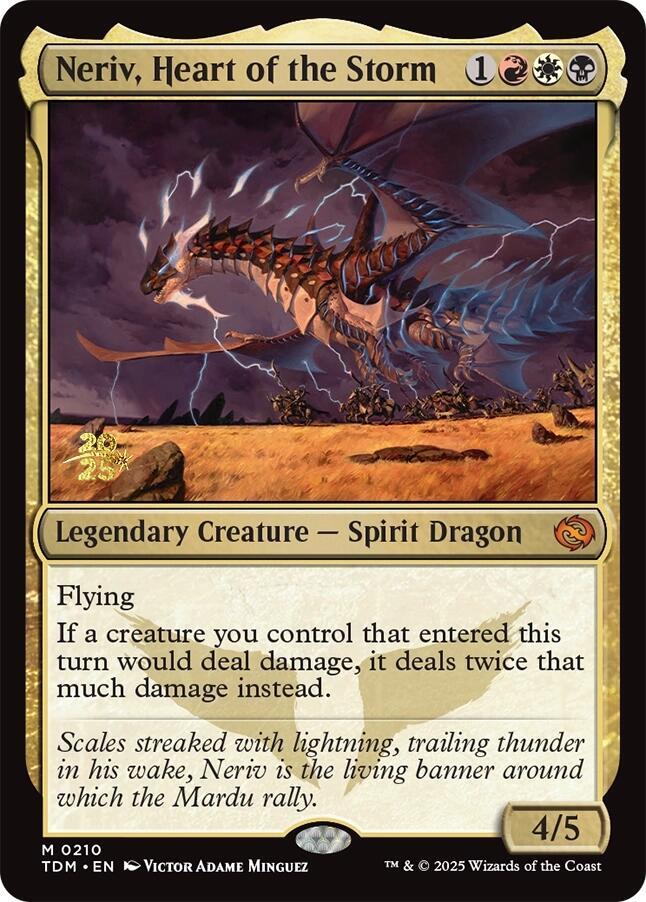 Neriv, Heart of the Storm [Prerelease Cards] 210