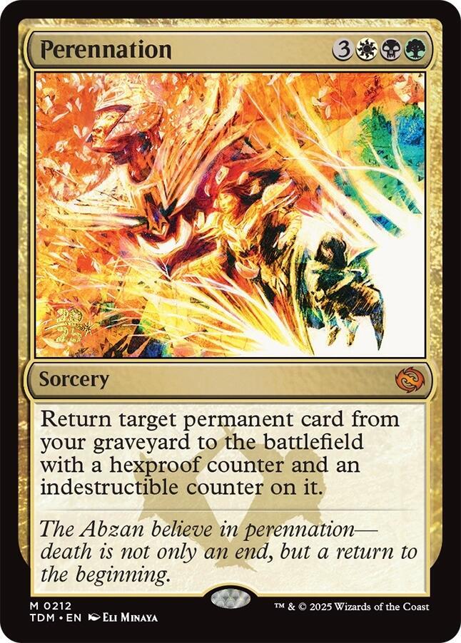 Perennation [Prerelease Cards] 212