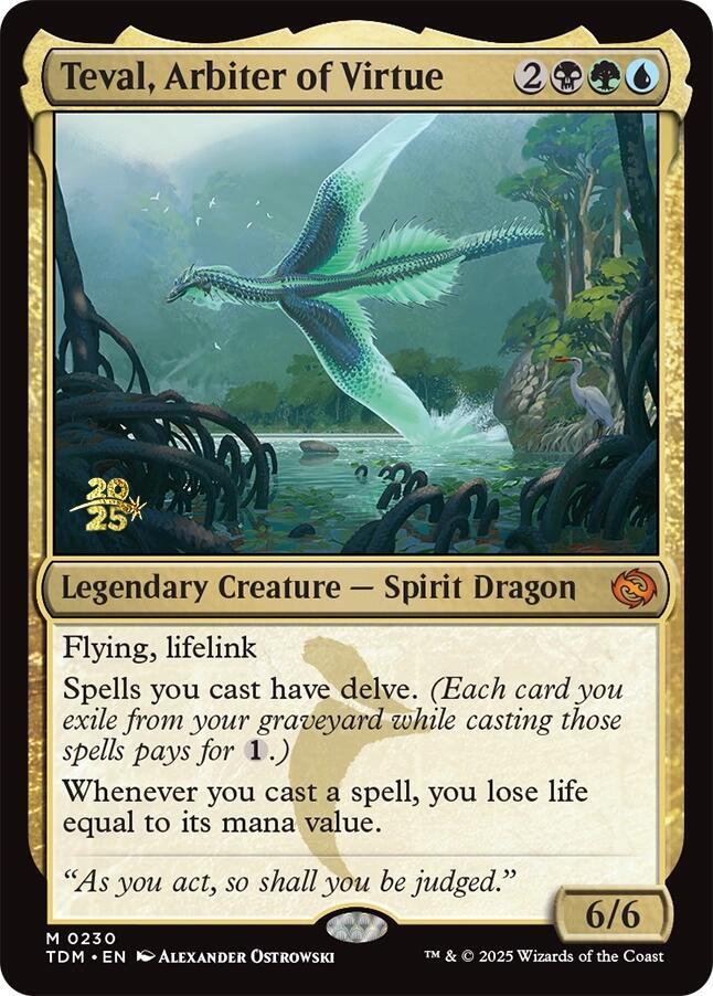 Teval, Arbiter of Virtue [Prerelease Cards] 230