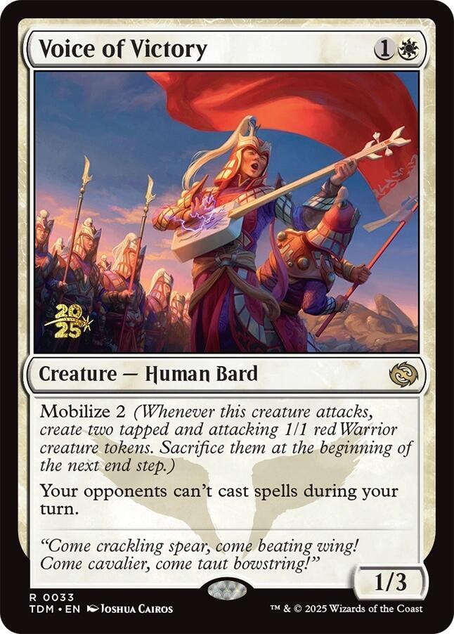 Voice of Victory [Prerelease Cards] 33