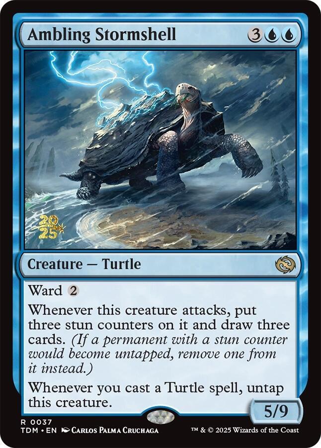 Ambling Stormshell [Prerelease Cards] 37