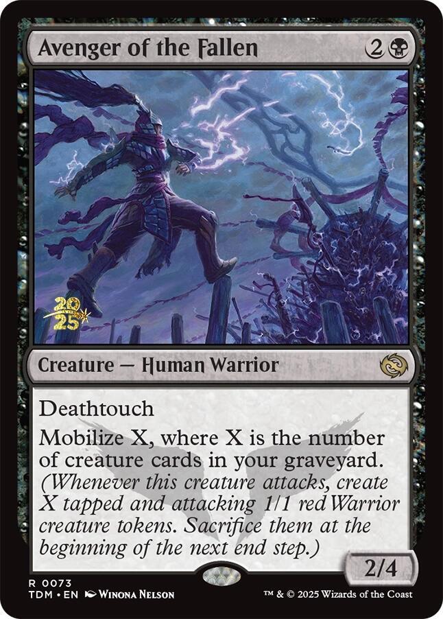 Avenger of the Fallen [Prerelease Cards] 73