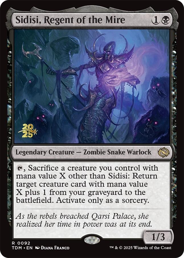 Sidisi, Regent of the Mire [Prerelease Cards] 92