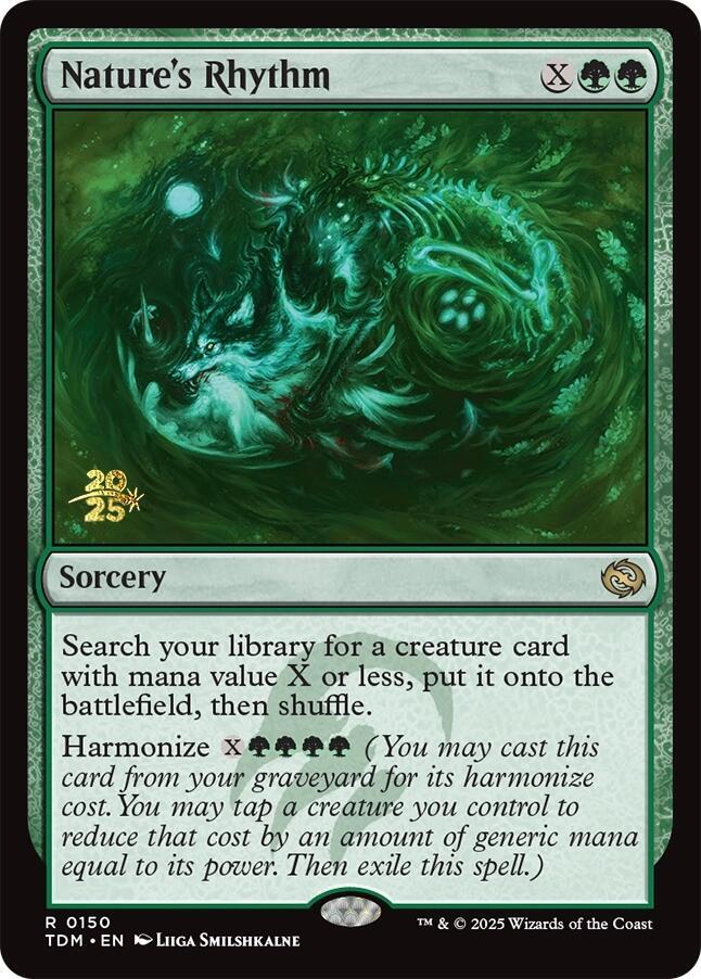 Nature's Rhythm [Prerelease Cards] 150